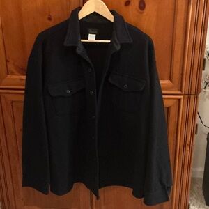 Wool Navy Blue Jacket